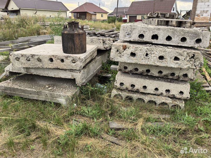 Продам кирпич бу, Плиты перекрытия пустотки, пкж