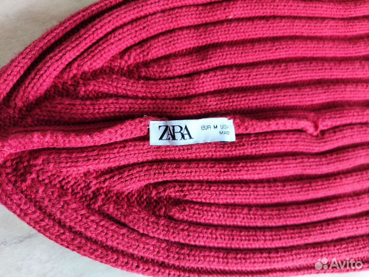 Шапка мужская zara М оригинал мало бу