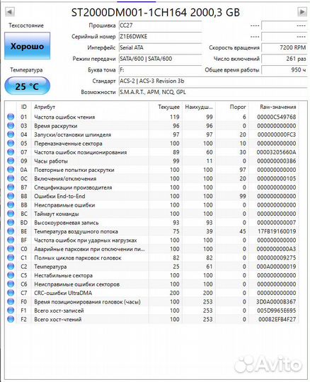 Жесткий диск 2Tb