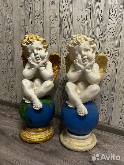 Ангелы из гипса 80 см