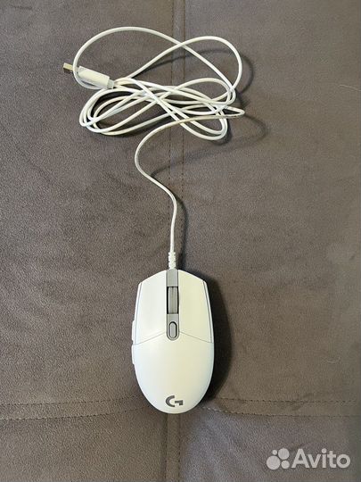 Игровая мышь logitech g102 белая