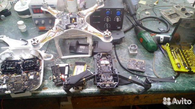 Ремонт квадрокоптеров