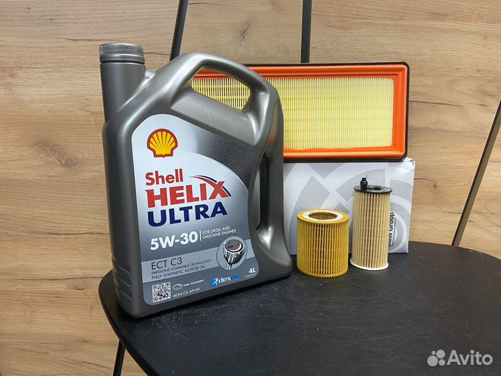 Масло Shell Helix Ultra 5w30, фильтры, для а/м бмв