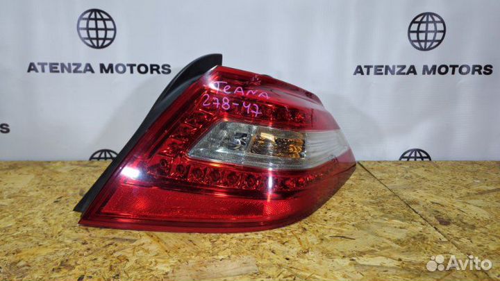 Фонарь задний правый nissan teana j32 2010