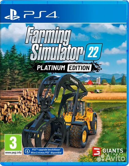 Farming Simulator 22. Platinum Edition PS4, русски