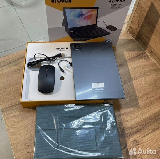 Новый Планшет atouch x19 pro 256g/8Gb клавиатура
