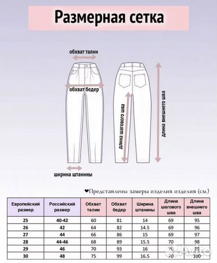 Джинсы новые