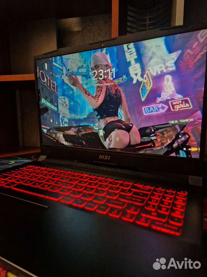 Игровой ноутбук MSI GF66 Katana