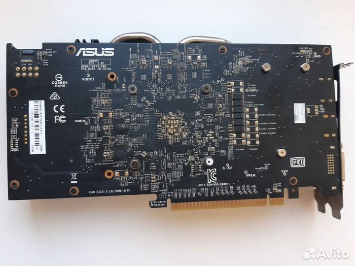 Видеокарта Asus Expedition RX570 8Gb DVI