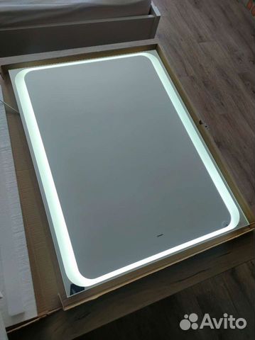 Зеркало 60х80 см с подсветкой для ванной комнаты