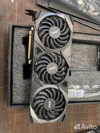 Видеокарта MSI GeForce RTX 3080 ventus 3X plus