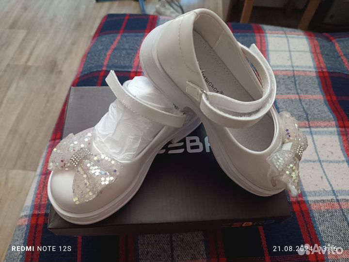 Туфли для девочки 29 размер черные