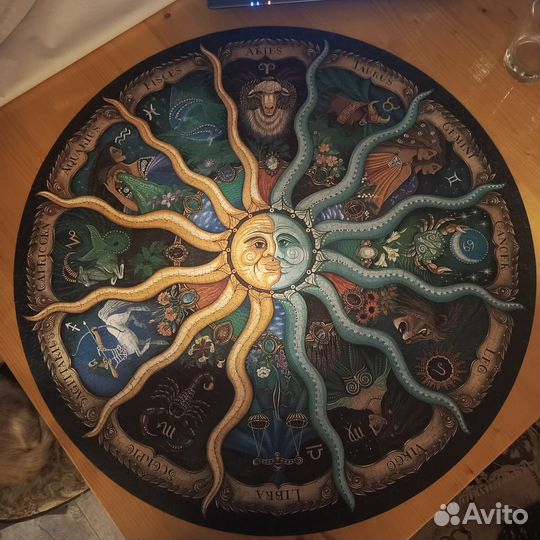 Пазл круглый 1000 Зодиаки пазлы