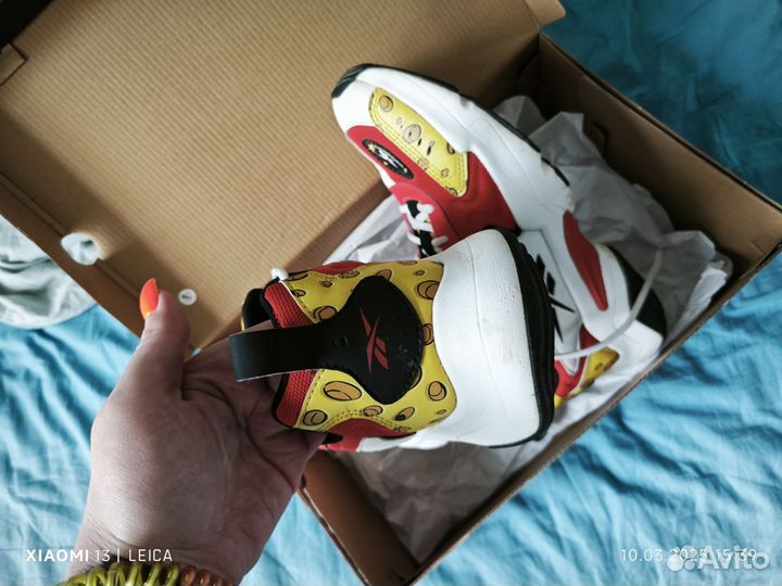 Мужские кроссовки reebok бу Том и Джерри