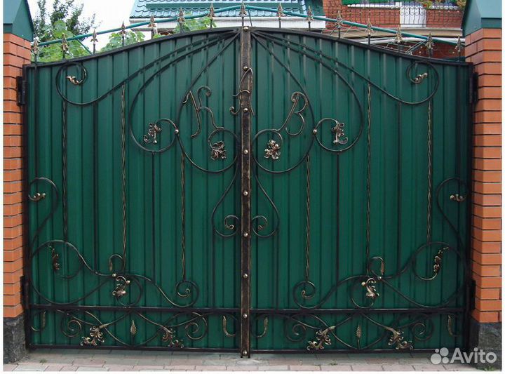 Кованые ворота