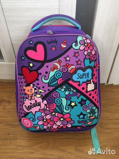 Рюкзак школьный для девочки бу