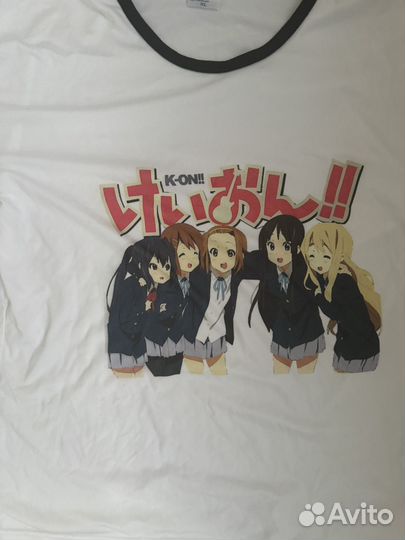 Футболка аниме K-on