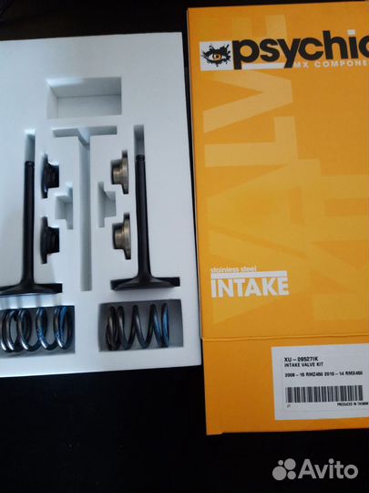 Впускные стальные клапана с пружинами XU-09527IK