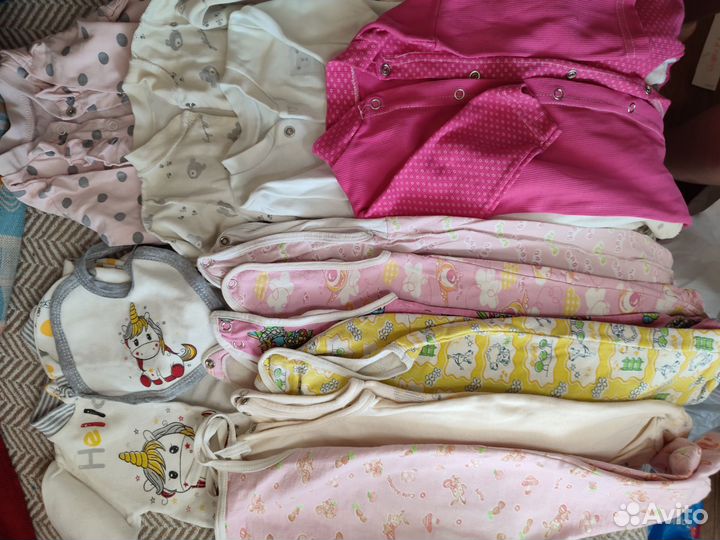 Детские вещи для девочки пакетом