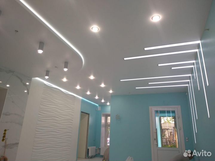 Натяжные потолки Монино