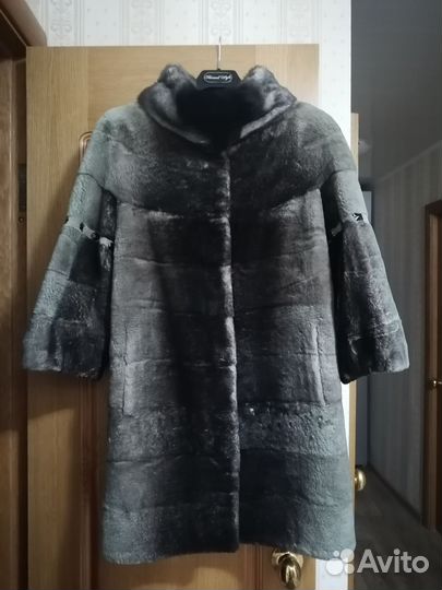 Шуба женская кролик рекс