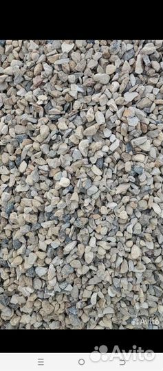 Щебень на дорогу