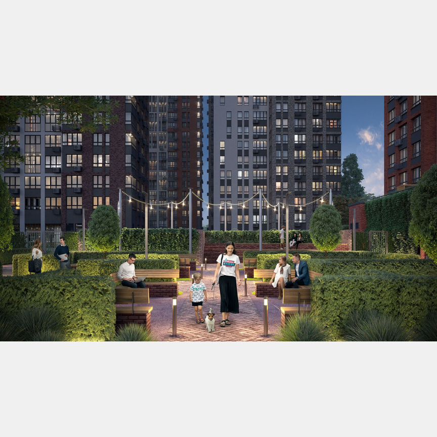 1-к. квартира, 36,1 м², 20/22 эт.