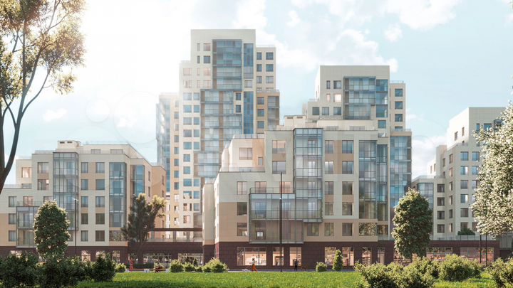 3-к. квартира, 88,8 м², 4/18 эт.