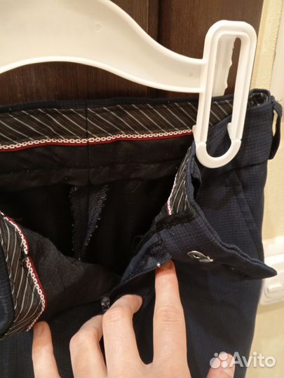 Брюки классические на мальчика 128-134