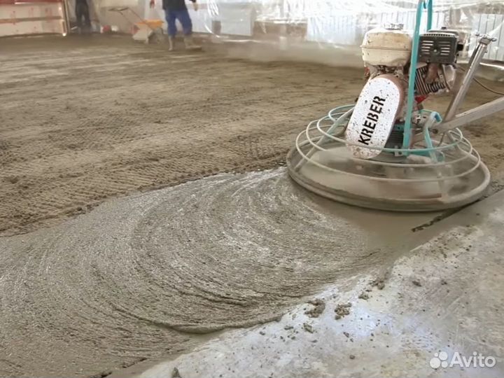 Бетонные полы Промышленные топпинг от 200М2