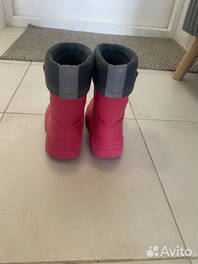 Резиновые сапоги на девочку