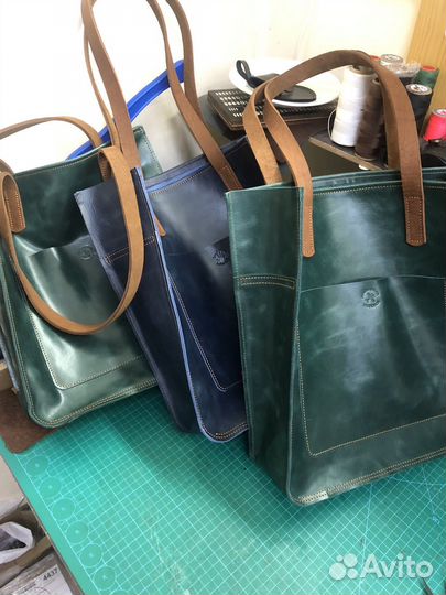 Сумка натуральная кожа