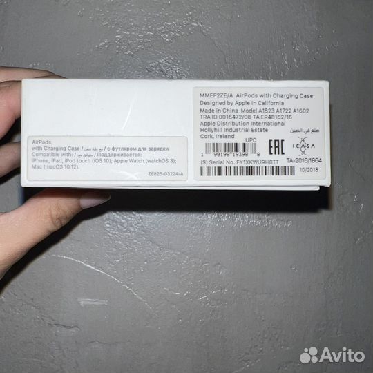 AirPods (1го поколения) Беспроводные наушники