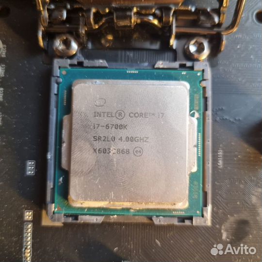 Процессор intel core i7 6700K / (скупка.)