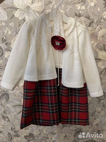 Платье для девочки 86-92