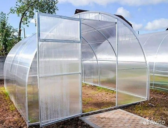 Теплица из поликарбоната