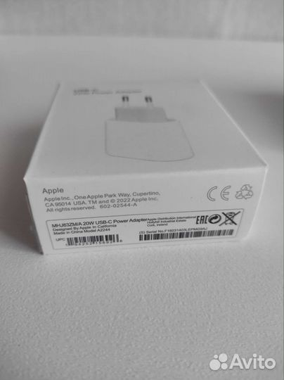 Блок питания Apple 20w