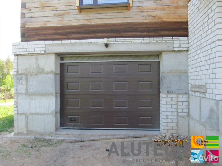 Гаражные ворота alutech