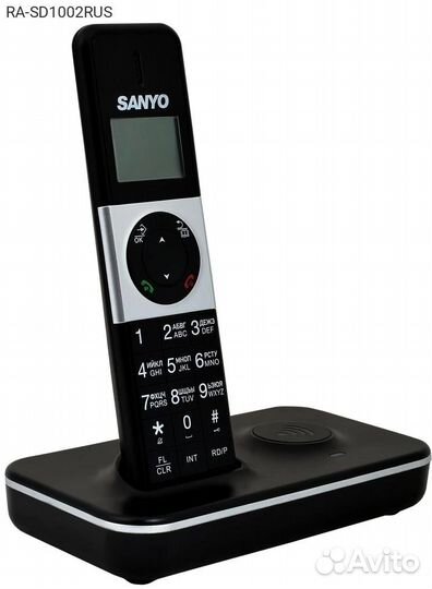 RA-SD1002RUS, dect-телефон Sanyo RA-SD1002RUS чёрн