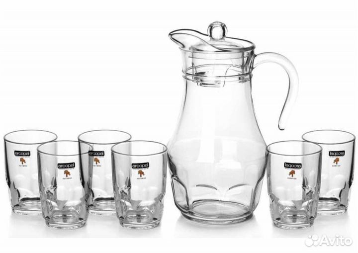 Набор посуды luminarc (arcopal) новый