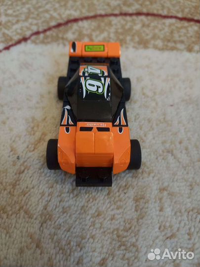 Lego racers гоночная трасса с машинами