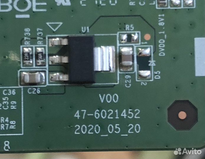 Запчасти для тв Sber SBX-43u219tss