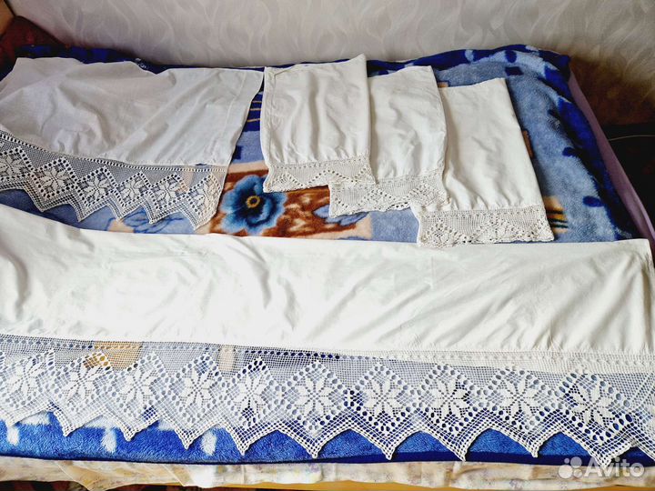 Старинные салфетки, подзоры, Ришелье