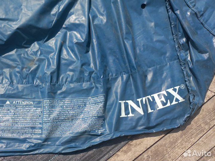 Бассейн 366+ фильтр+тент на бассейн intex