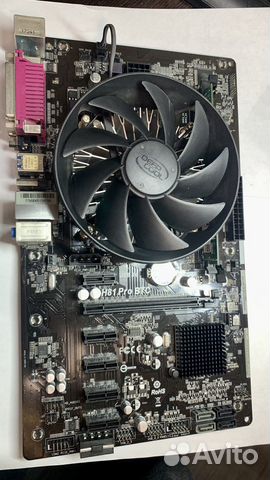 Материнская плата AsRock h81 pro btc купить в Санкт-Петербурге ...