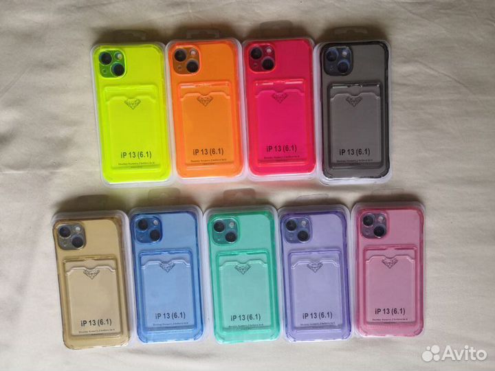 Чехол с карманом на iPhone 11, 12, 13, pro, max