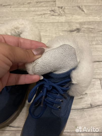 Ботинки для девочки зимние 33