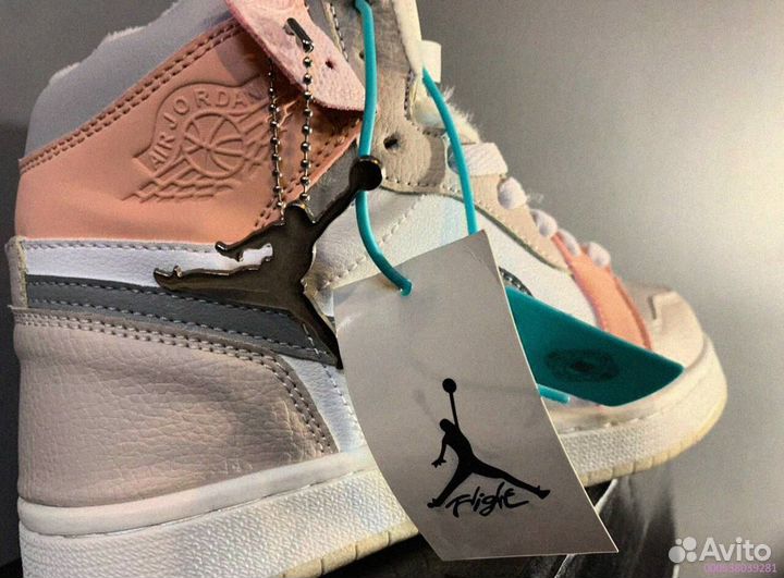 Кроссовки Nike Air Jordan тёплые (Арт.53361)