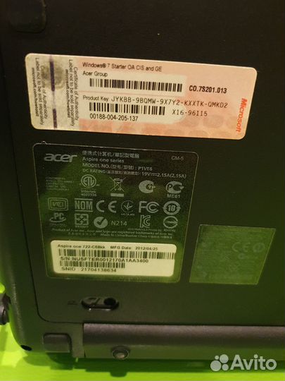 Ноутбук Acer