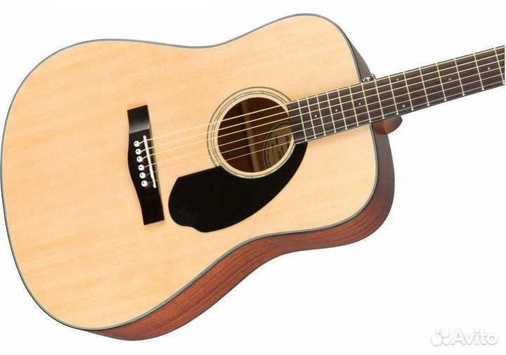 Акустическая гитара fender CD-60S dread NAT WN